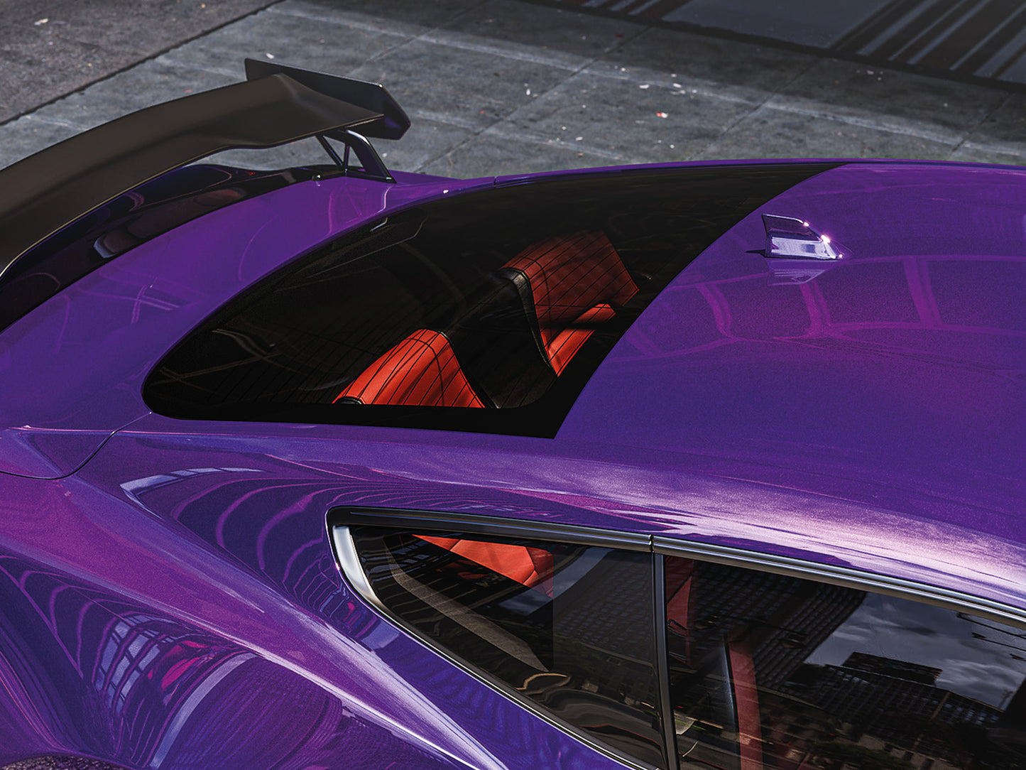 3M™ 2080 High Gloss Plum Explosion HGP258