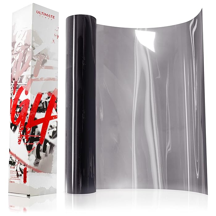 VViViD ULTIMATE® Headlight Tint - Dark Smoke (16in x 30ft)